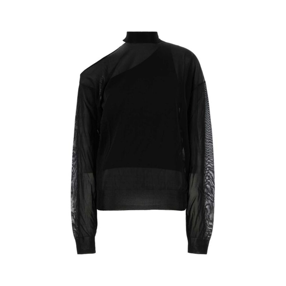 Fendi Women Black Viscose Sweater